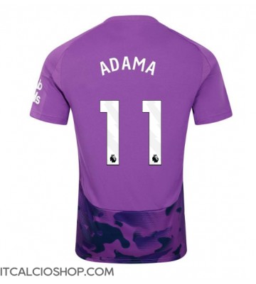 Fulham Adama Traore #11 Terza Maglia 2024-25 Manica Corta